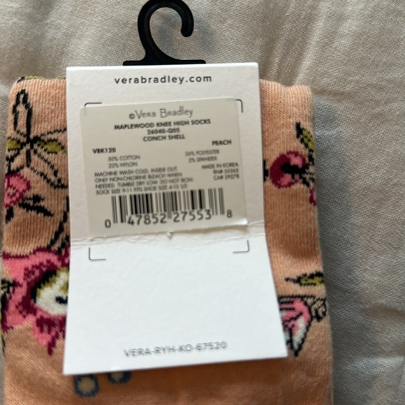 💙 5 for $20 / Vera Bradley knee high socks - Picture 3 of 3